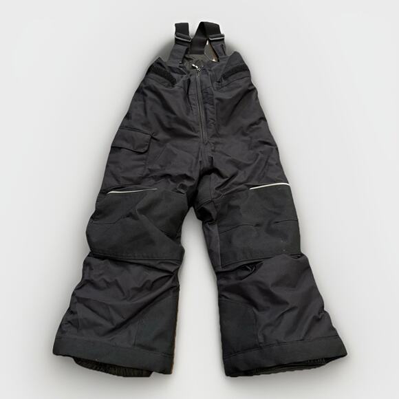 Columbia Kids Black Ski Bib Suspender Overall SnowPants Omni Tech XXS 4-5 XY0098 - Picture 1 of 11